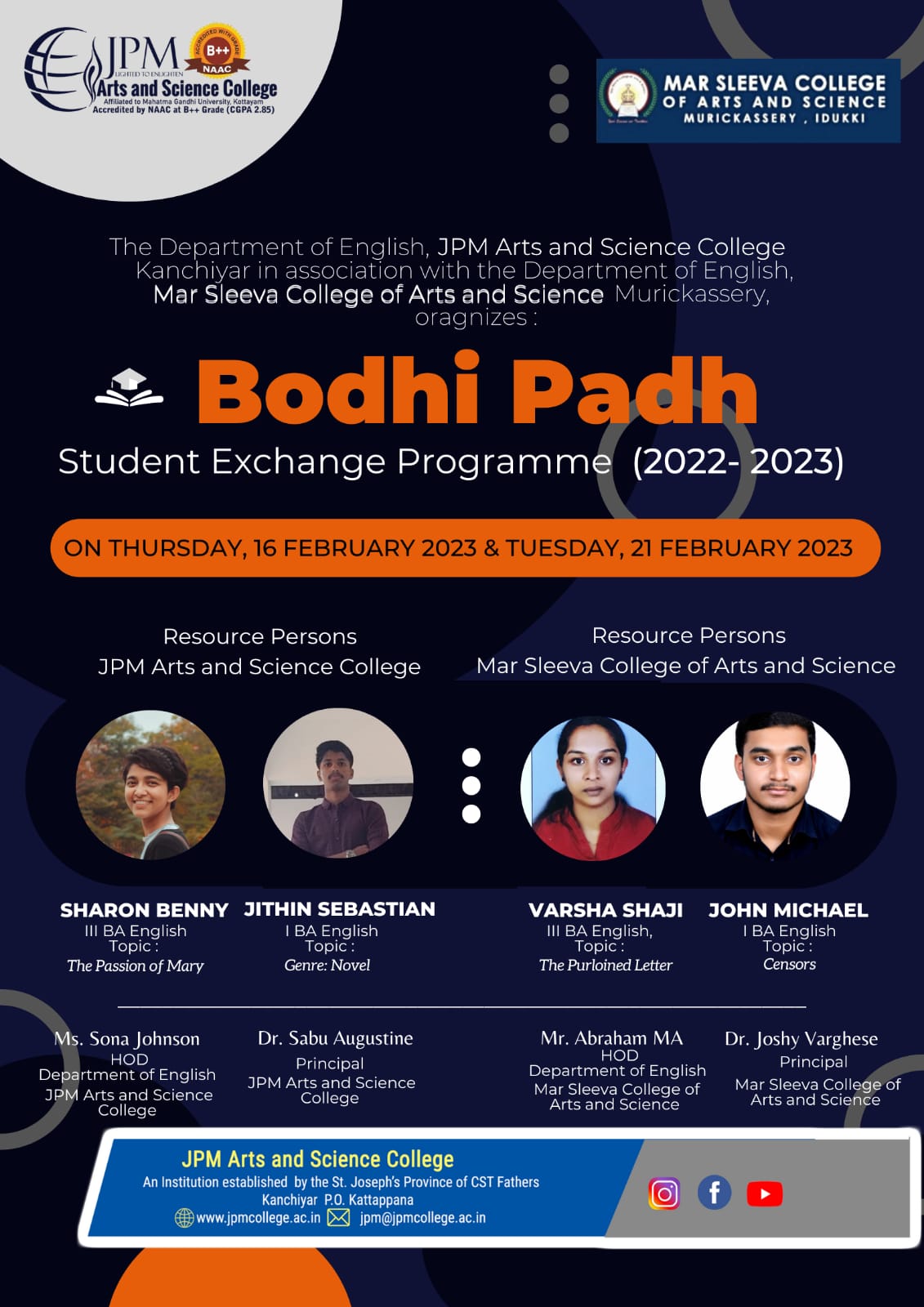 Bodhi Path - Student Exchange Program
